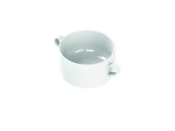 Bol bouillon empilable avec anses rond blanc porcelaine Ø 16 cm Presto - ACCOLADE Outlet