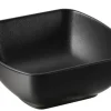 Bol carré noir porcelaine culinaire 14,5 cm Club - REVOL Sale