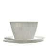 SERAX Bol conique blanc porcelaine bone china Ø 12 cm Nido Online