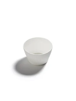 SERAX Bol conique blanc porcelaine bone china Ø 12 cm Nido Online