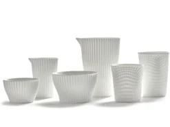 SERAX Bol conique blanc porcelaine bone china Ø 8 cm Nido Clearance