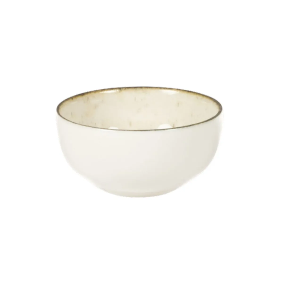 Bol coupe rond beige porcelaine Ø 10 cm Lunéa - PRO.MUNDI Best