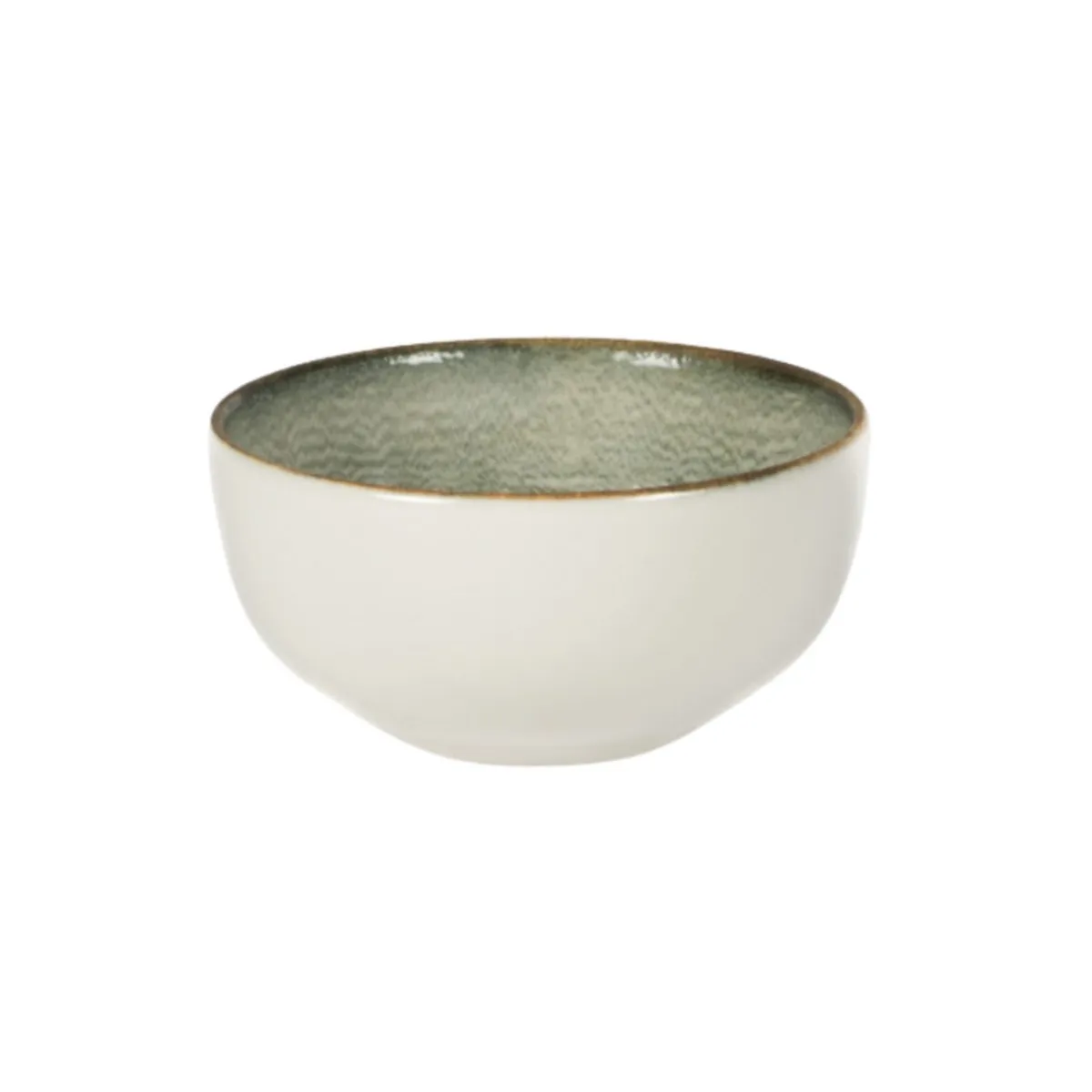 Bol coupe rond gris anthracite porcelaine Ø 10 cm Terra - PRO.MUNDI Discount
