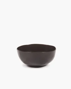 Bol de présentation rond ébène grès émaillé Ø 21 cm La Mère - SERAX Sale