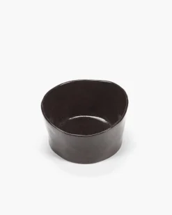 Bol de présentation rond ébène grès émaillé Ø 18 cm La Mère - SERAX Clearance