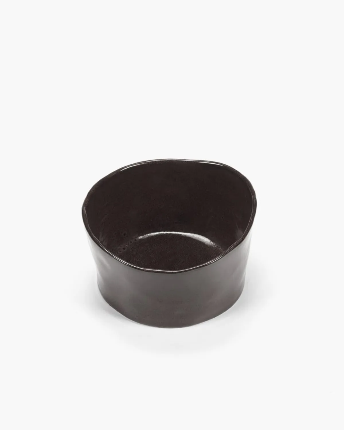 Bol de présentation rond ébène grès émaillé Ø 18 cm La Mère - SERAX Clearance