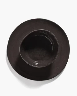 Bol de présentation rond ébène grès émaillé Ø 18 cm La Mère - SERAX Clearance