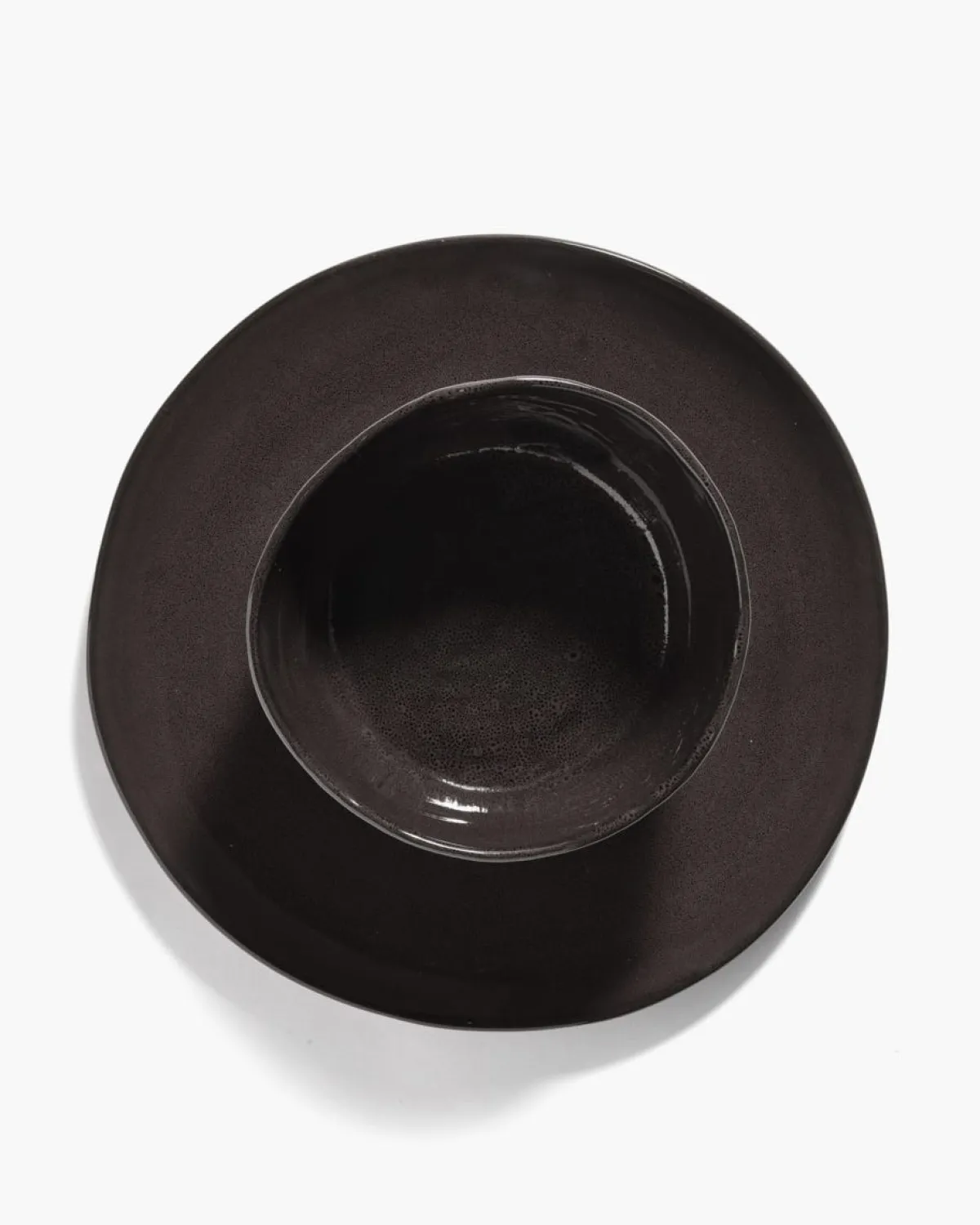 Bol de présentation rond ébène grès émaillé Ø 18 cm La Mère - SERAX Clearance