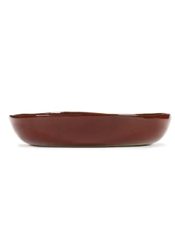 Bol de présentation rond Venetian red grès émaillé Ø 37 cm La Mère - SERAX Sale