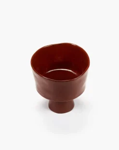 SERAX Bol de présentation rond Venetian red grès émaillé Ø 18 cm La Mère New