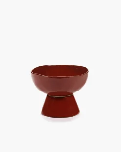 SERAX Bol de présentation rond Venetian red grès émaillé Ø 20,5 cm La Mère