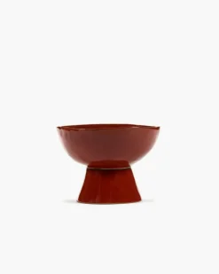 SERAX Bol de présentation rond Venetian red grès émaillé Ø 20,5 cm La Mère