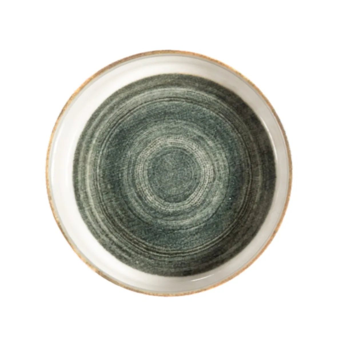 Bol droit rond gris anthracite porcelaine Ø 12 cm Terra - PRO.MUNDI Online