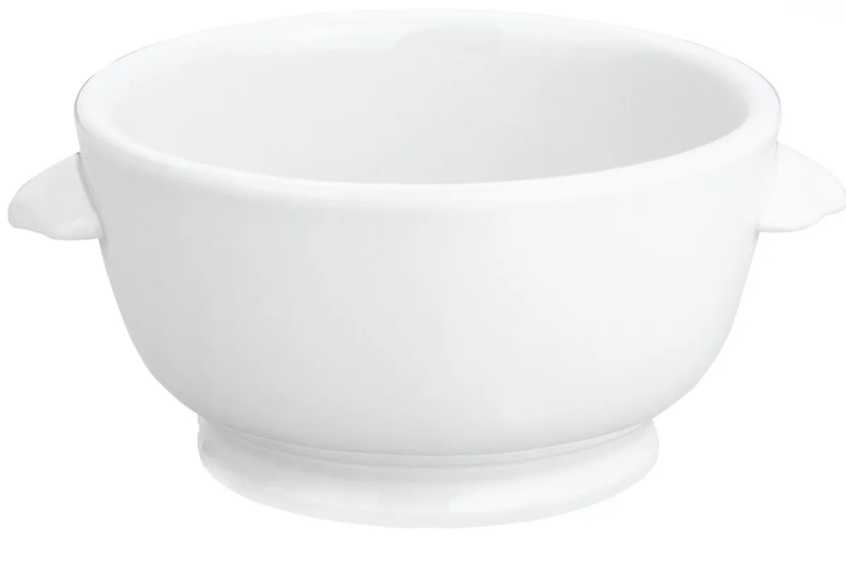 PILLIVUYT Bol à gratinée rond blanc porcelaine culinaire Ø 13 cm Hot