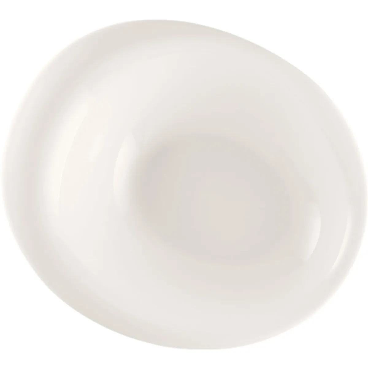 RAK Bol irrégulier blanc porcelaine bone china 24,4 cm Pose Online