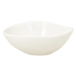 Bol ivoire porcelaine vitrifiée 14 cm Shaped - RAK Sale