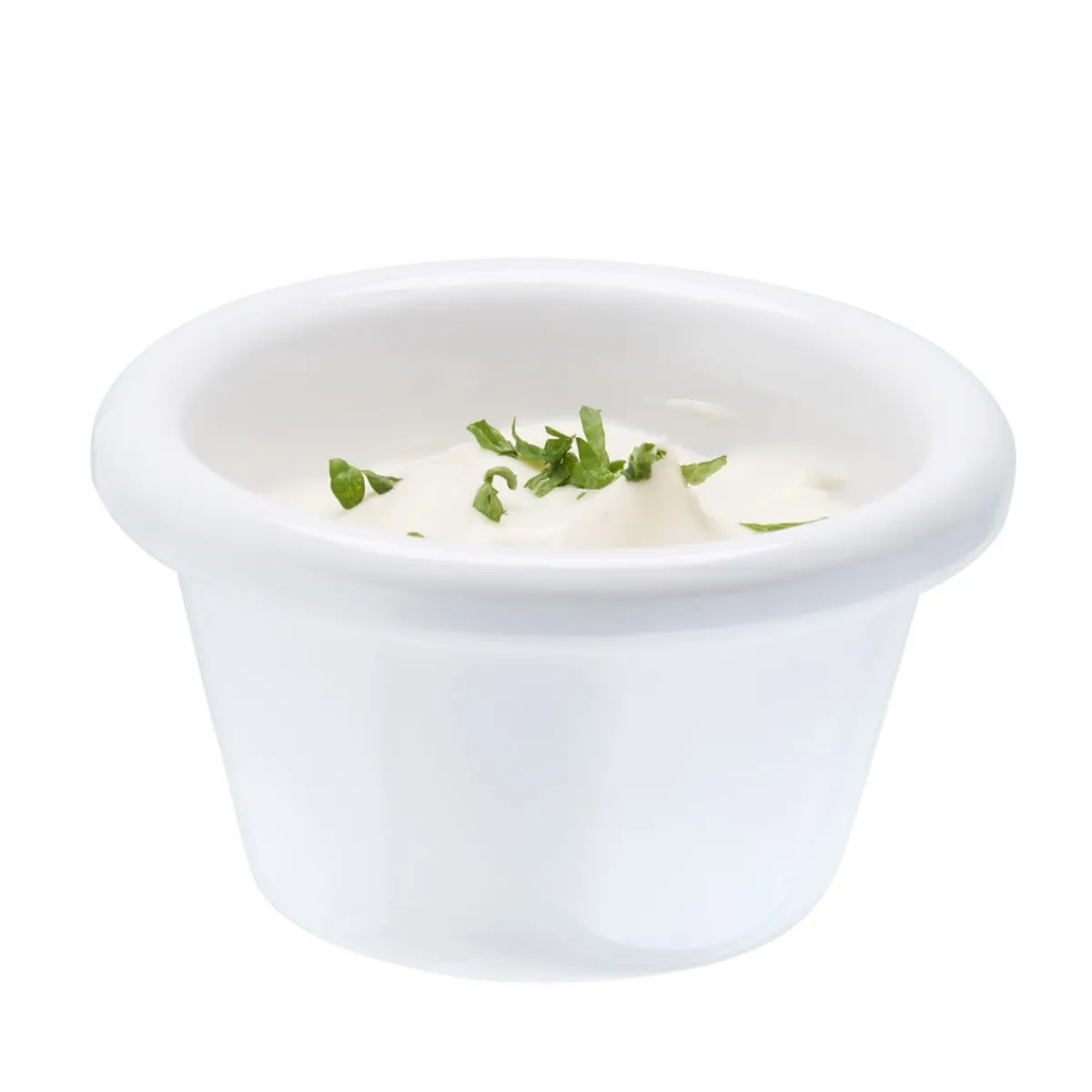 Bol mélamine blanc Ø 8 cm 4,5 cm 8 cl Casual - APS