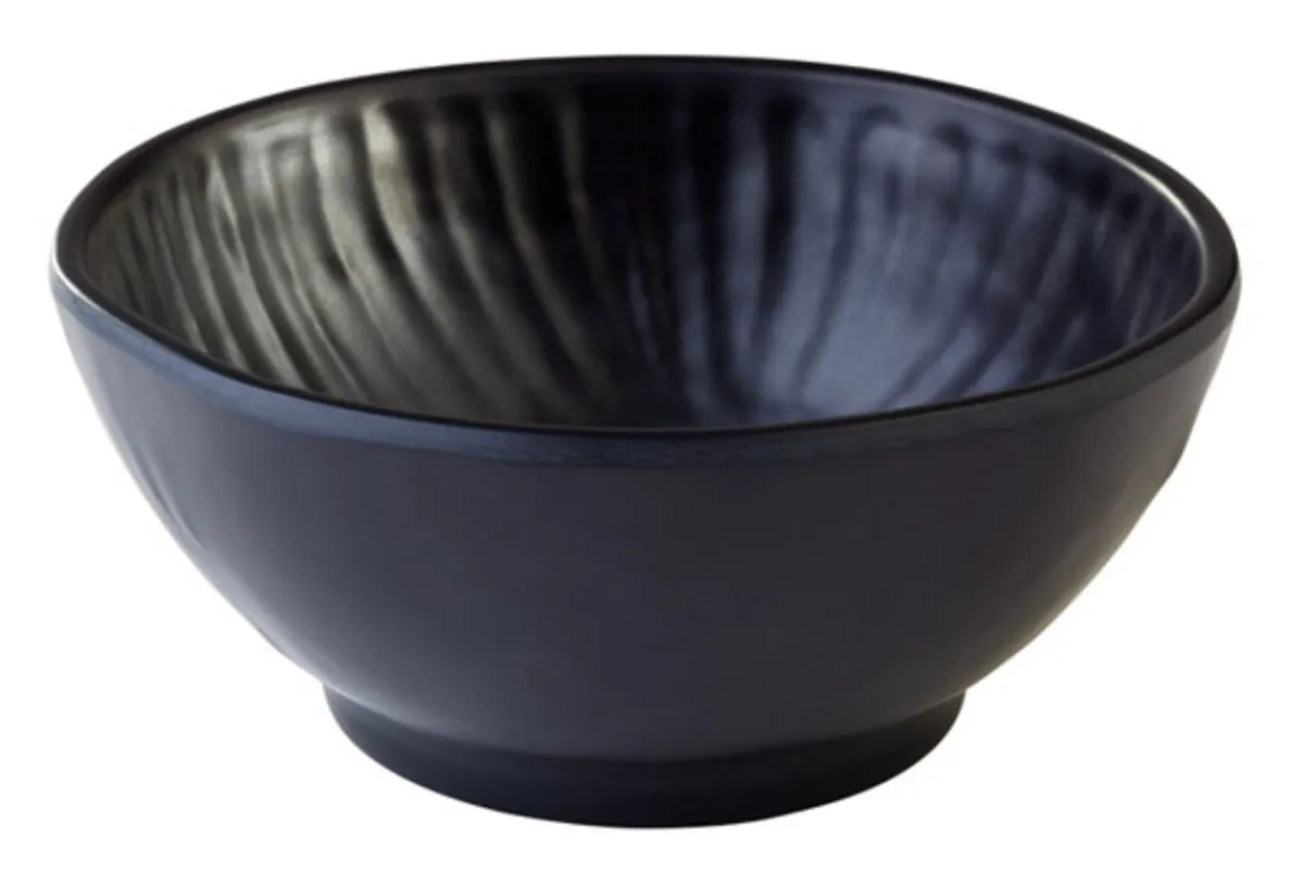 APS Bol mélamine noir Ø 16 cm 7 cm 0,6 L Aiko Discount