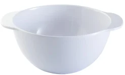 PLATEX Bol à oreilles rond blanc mélamine 35 cl Ø 12,5 cm Hot