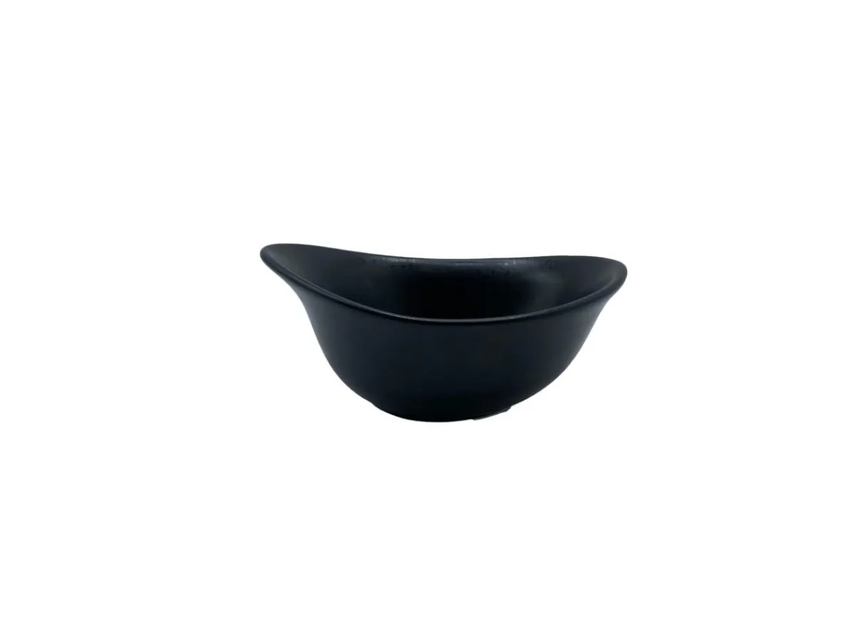 Bol organique noir porcelaine 16 cm Karbon - RAK Discount