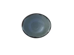 DUDSON Bol ovale bleu porcelaine vitrifiée 19,9 cm Harvest New