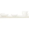 Bol ovale ivoire porcelaine vitrifiée 10 cm Shaped - RAK New