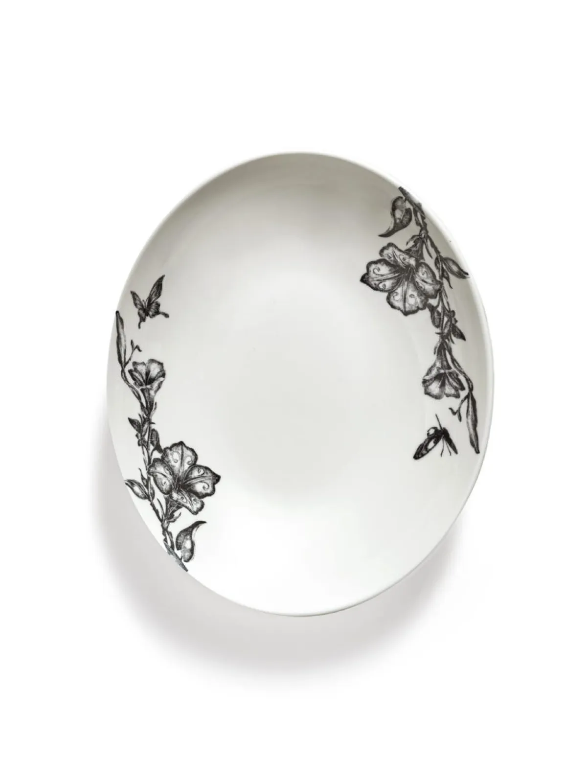 SERAX Bol ovale MAGICAL BLOSSOM porcelaine 23 cm Unity Hot