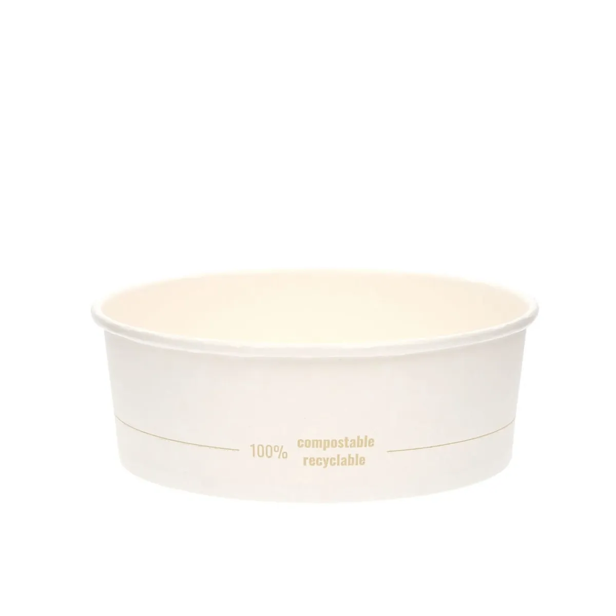 Bol papier Ø 18 cm 6 cm Oxstal (300 pièces) - EARTH ESSENTIALS Hot