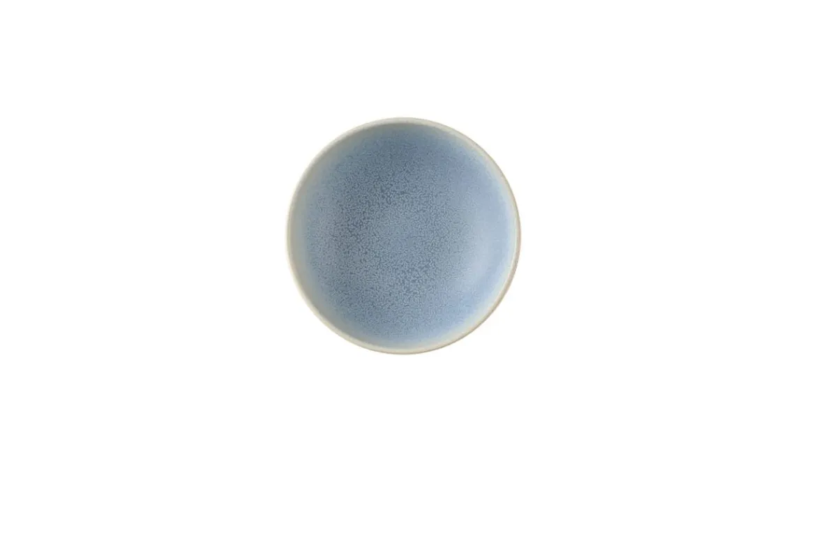 Bol à riz rond bleu grès émaillé Ø 17,8 cm Evo Azure - DUDSON Clearance