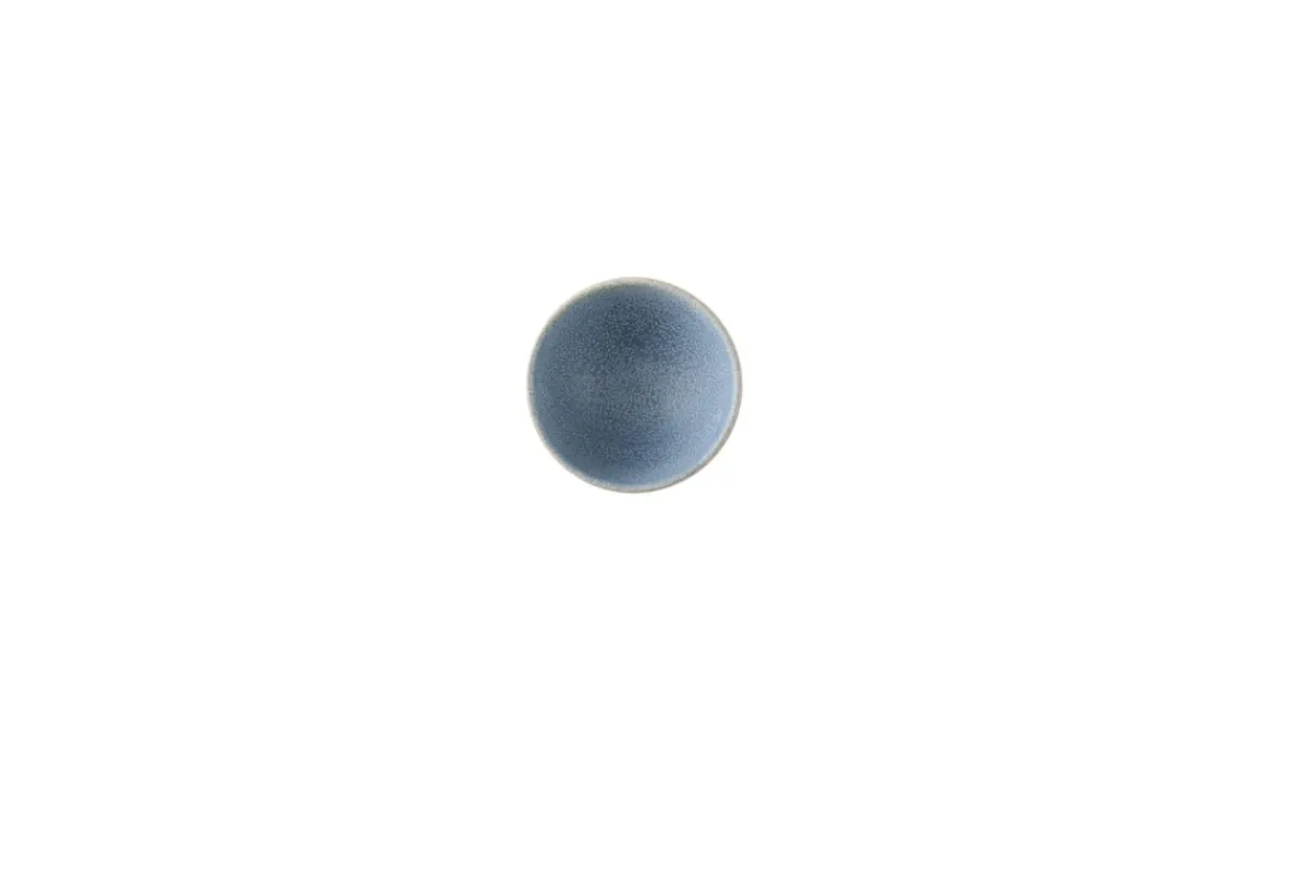 Bol à riz rond bleu grès émaillé Evo Azure - DUDSON