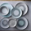 Bol rond Aquamarine porcelaine vitrifiée Ø 22 cm Fusion - CHURCHILL New