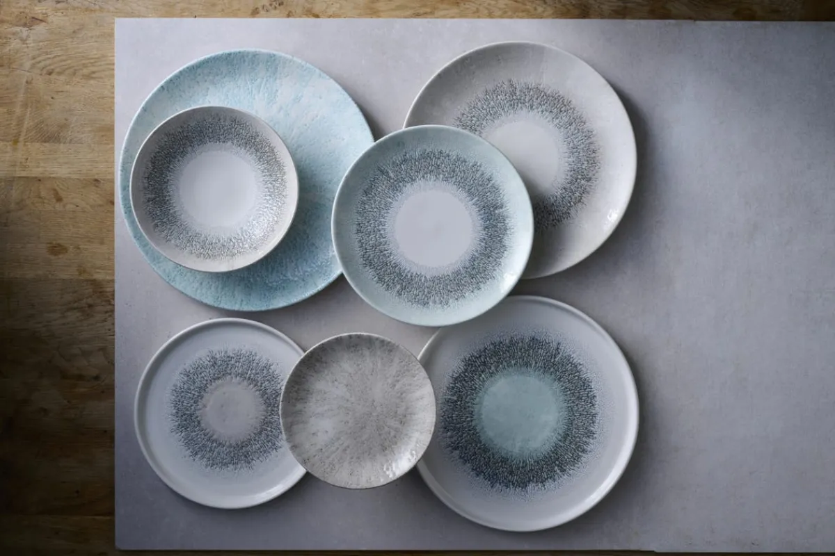 Bol rond Aquamarine porcelaine vitrifiée Ø 22 cm Fusion - CHURCHILL New