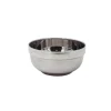 Bol rond argent inox 40 cl Ø 13 cm Inox - PLASTOREX Best