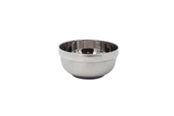Bol rond argent inox 40 cl Ø 13 cm Inox - PLASTOREX Best