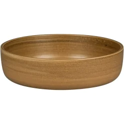 Bol rond Autumn Brown porcelaine vitrifiée Ø 26,4 cm Selva - RAK Clearance