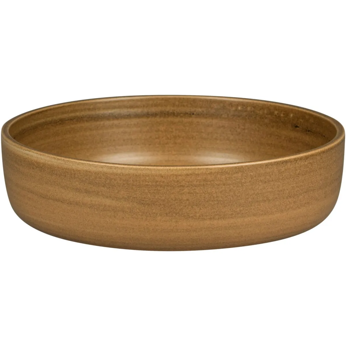Bol rond Autumn Brown porcelaine vitrifiée Ø 26,4 cm Selva - RAK Clearance
