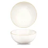 Bol rond barley white porcelaine vitrifiée Ø 18,3 cm Stonecast Barley - CHURCHILL New