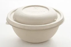 Bol rond beige Ø 17 cm 8 cm 100 cl Be Pulp (75 pièces) - Aucune Sale