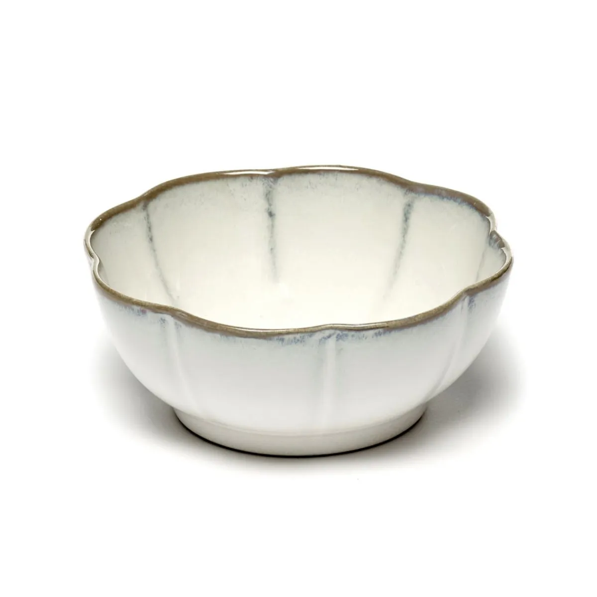 Bol rond blanc grès émaillé Ø 15 cm Inku - SERAX Outlet