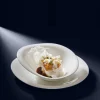 Bol rond blanc porcelaine bone china 17,3 cm Pose - RAK New