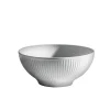 Bol rond blanc porcelaine culinaire Ø 18 cm Plisse - PILLIVUYT Sale