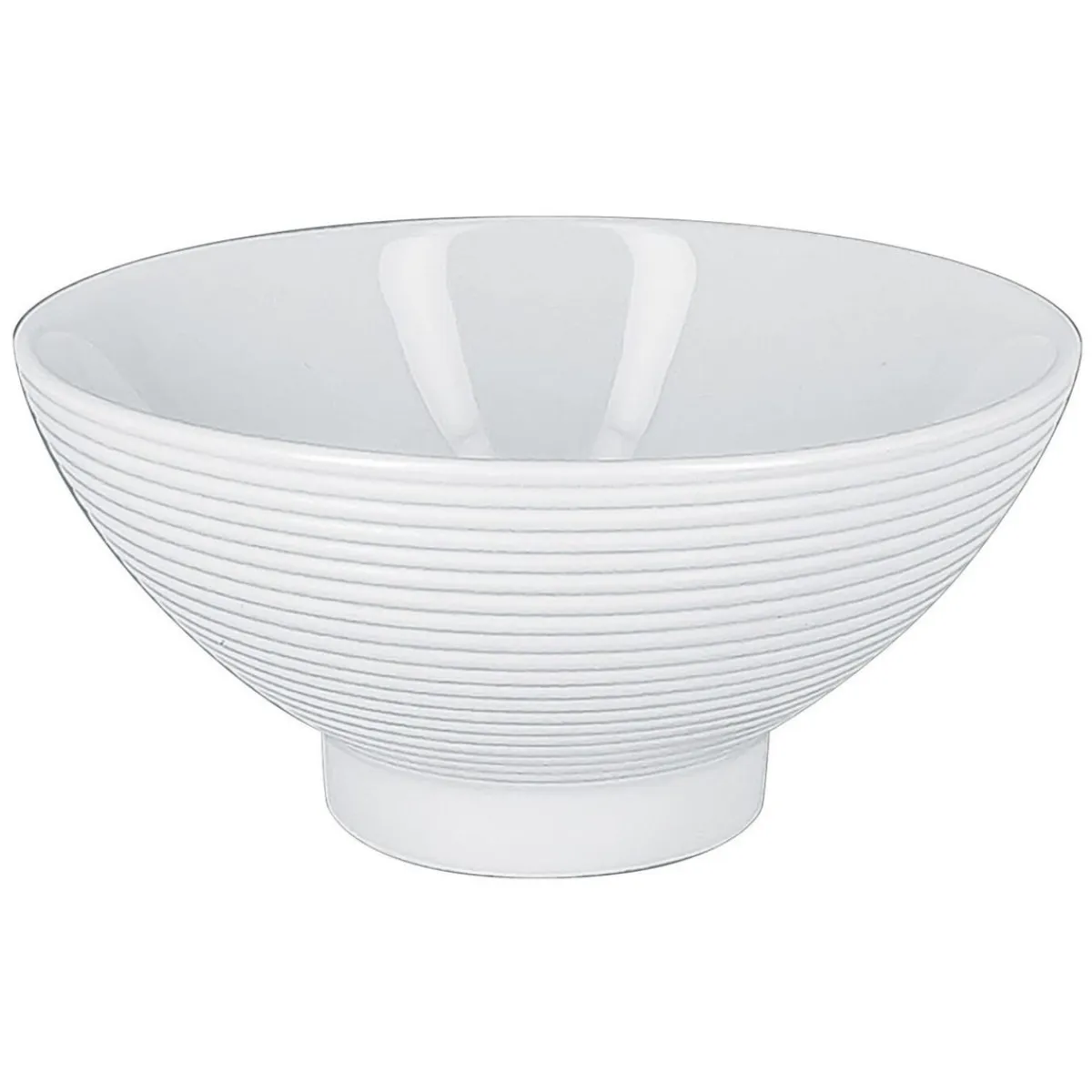 Bol rond blanc porcelaine vitrifiée Ø 14 cm Evolution - RAK Sale