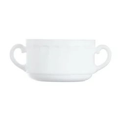 Bol rond blanc verre opal 30 cl Ø 14,45 cm Trianon - ARCOROC Clearance