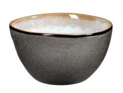Bol rond bleu grès émaillé 60 cl Ø 13,8 cm Shadow - MEDARD DE NOBLAT