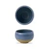 Bol rond bleu porcelaine vitrifiée Ø 9 cm Emerge Oslo - CHURCHILL Online