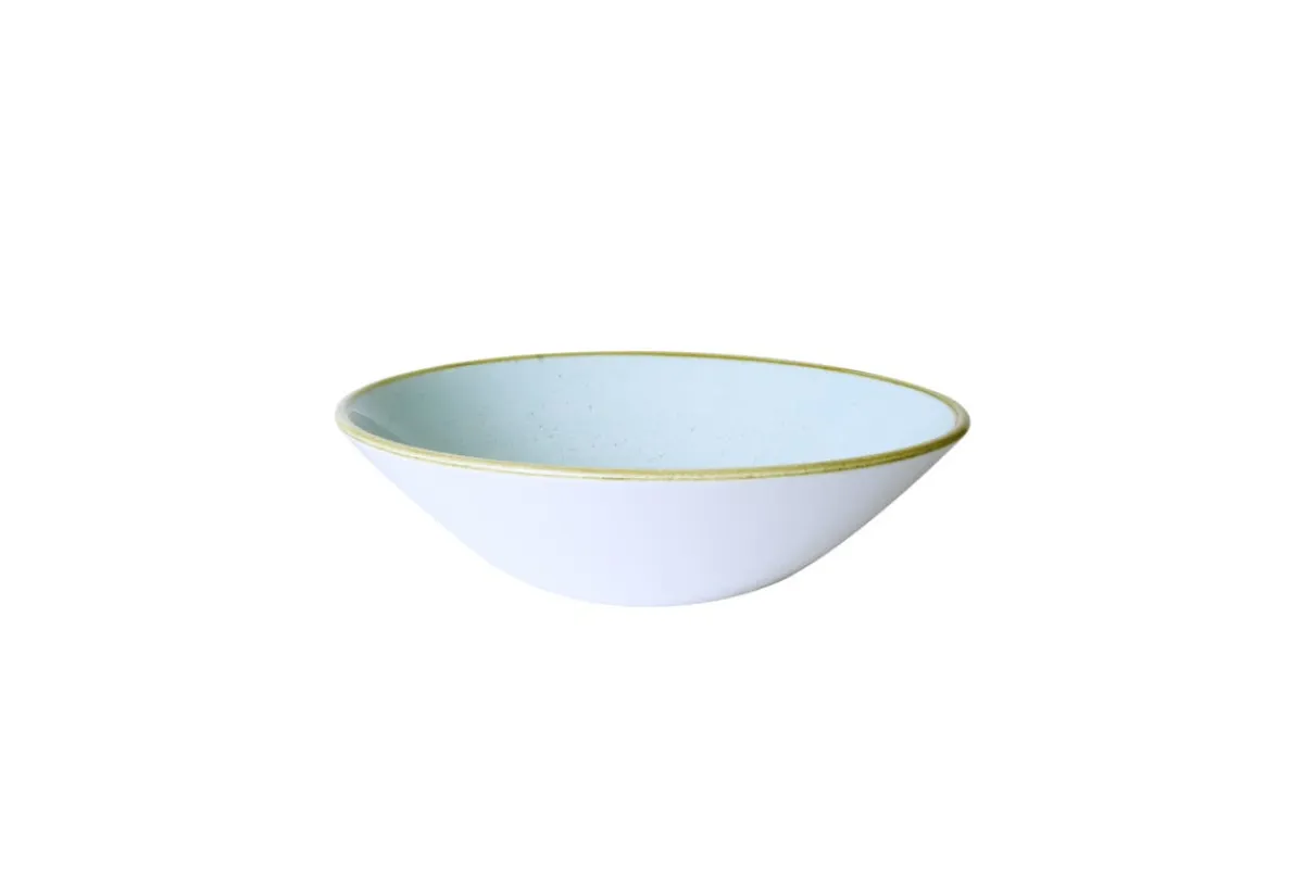 CHURCHILL Bol rond bleu porcelaine vitrifiée Ø 22 cm Stonecast Duck Egg Sale