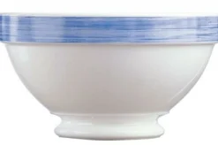 Bol rond bleu verre opal 51 cl Ø 13 cm Brush - ARCOROC Outlet
