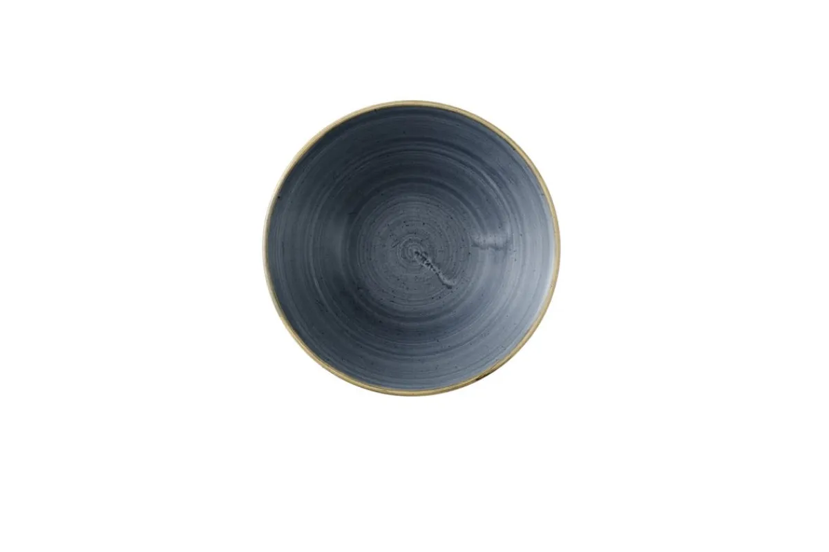 Bol rond blueberry porcelaine vitrifiée Ø 19 cm Stonecast Blueberry - CHURCHILL Hot
