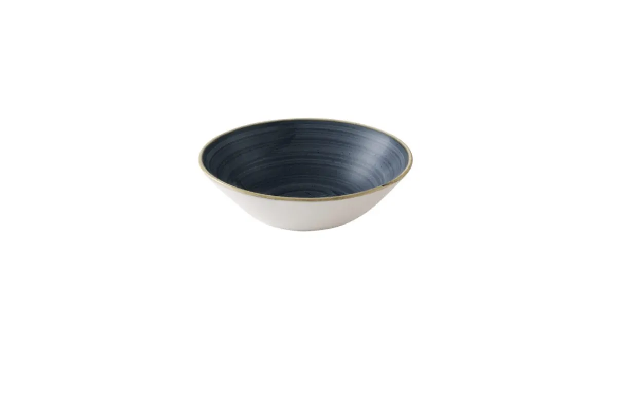 CHURCHILL Bol rond blueberry porcelaine vitrifiée Ø 22 cm Stonecast Blueberry Hot