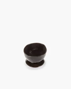 SERAX Bol rond ébène grès émaillé Ø 13 cm La Mère Outlet
